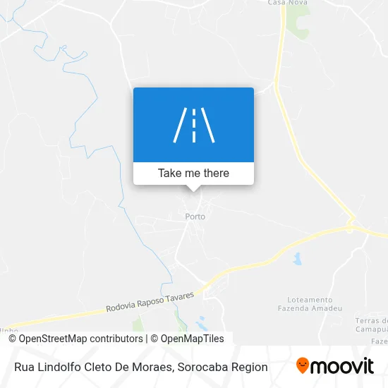 Rua Lindolfo Cleto De Moraes map
