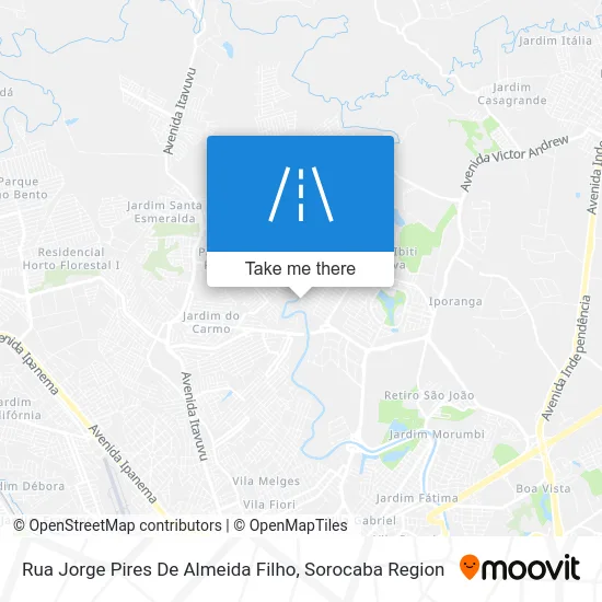 Rua Jorge Pires De Almeida Filho map
