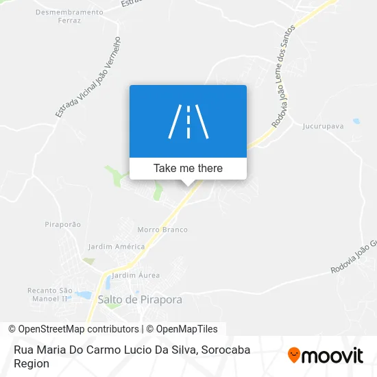 Rua Maria Do Carmo Lucio Da Silva map