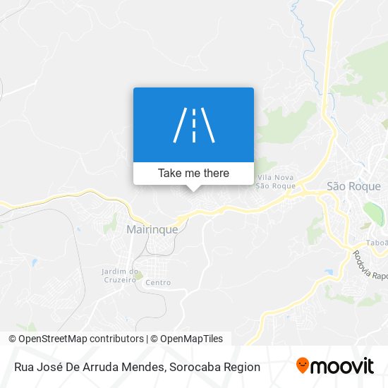 Mapa Rua José De Arruda Mendes