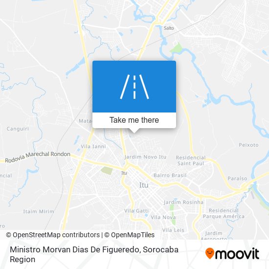 Mapa Ministro Morvan Dias De Figueredo