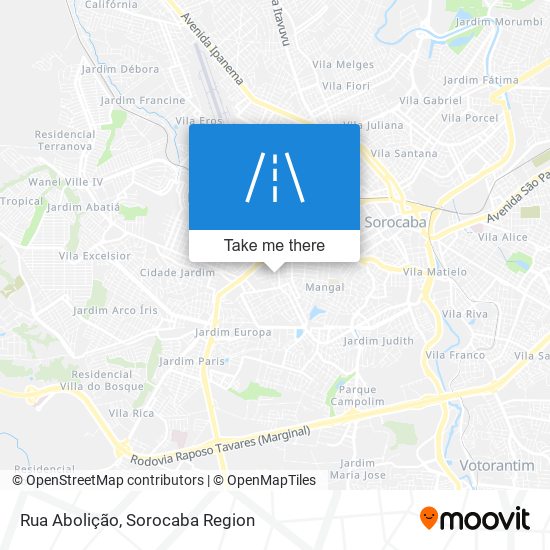 Rua Abolição map