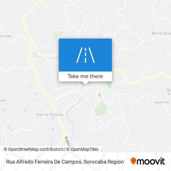 Rua Alfredo Ferreira De Campos map