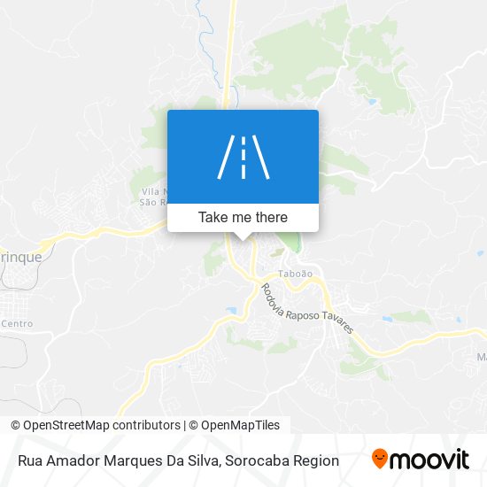 Mapa Rua Amador Marques Da Silva