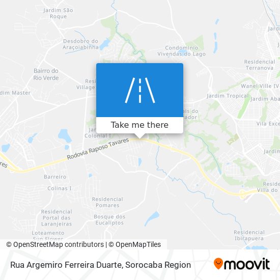 Rua Argemiro Ferreira Duarte map