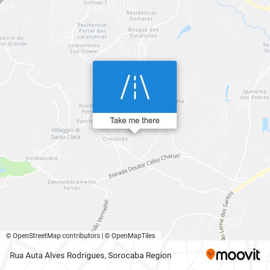 Rua Auta Alves Rodrigues map