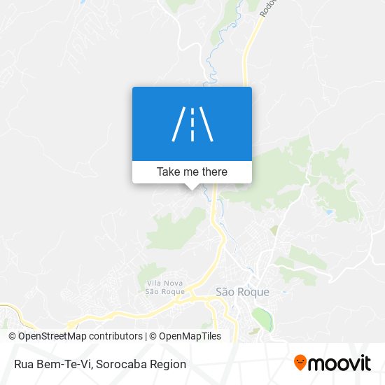 Mapa Rua Bem-Te-Vi