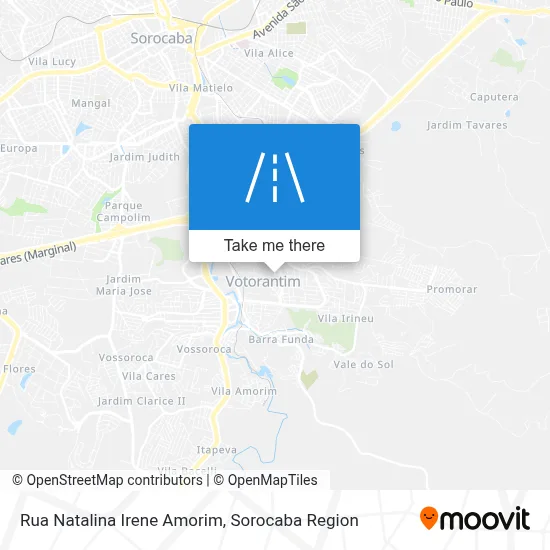 Rua Natalina Irene Amorim map