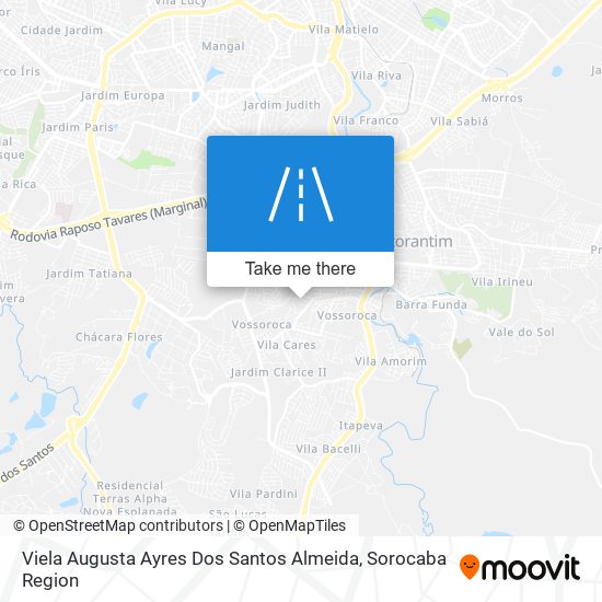 Viela Augusta Ayres Dos Santos Almeida map