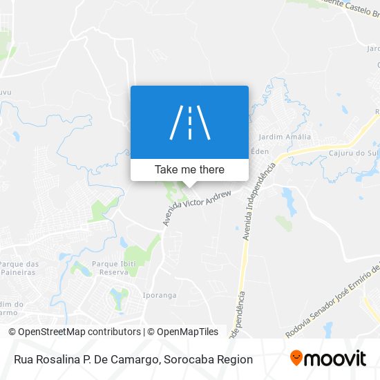 Rua Rosalina P. De Camargo map