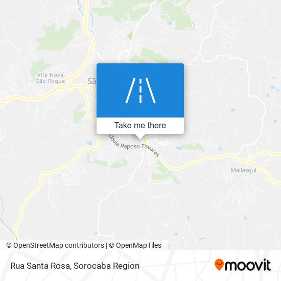 Rua Santa Rosa map