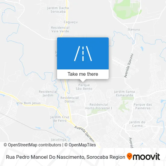 Rua Pedro Manoel Do Nascimento map