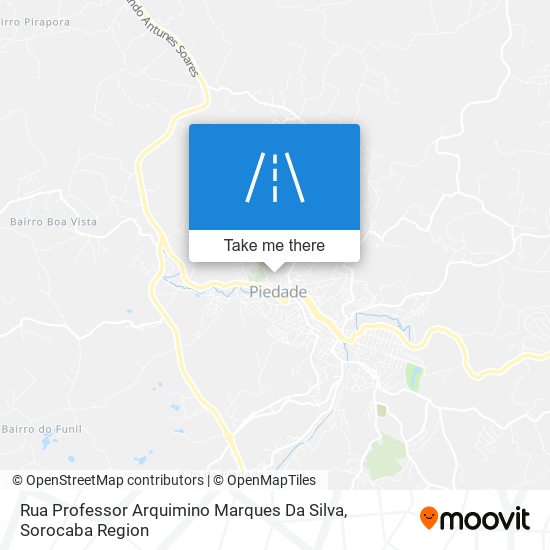 Rua Professor Arquimino Marques Da Silva map