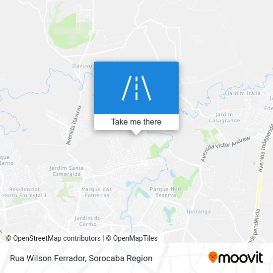 Rua Wilson Ferrador map