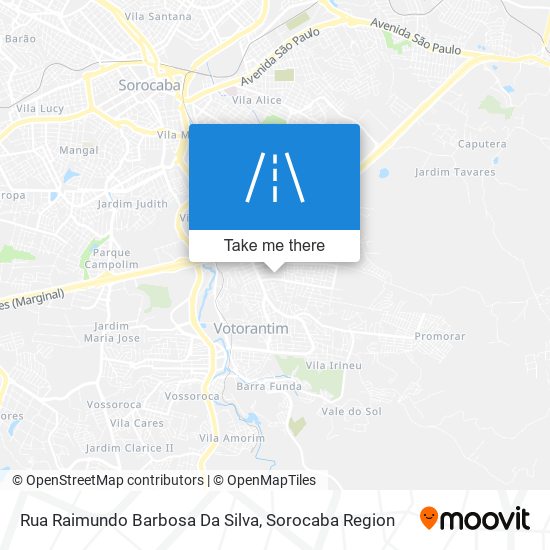 Mapa Rua Raimundo Barbosa Da Silva