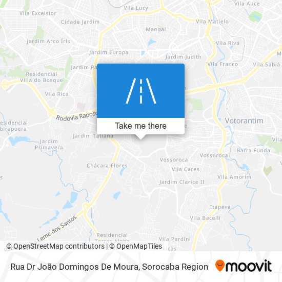 Mapa Rua Dr João Domingos De Moura