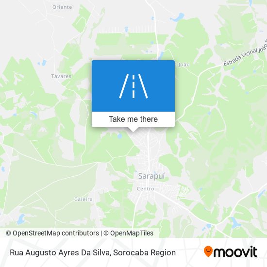 Mapa Rua Augusto Ayres Da Silva