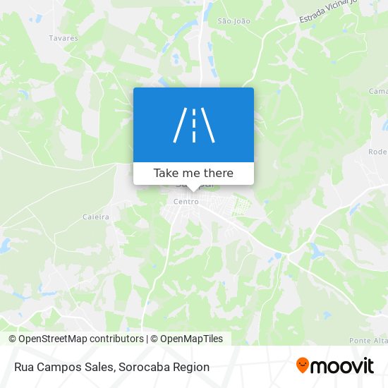 Rua Campos Sales map