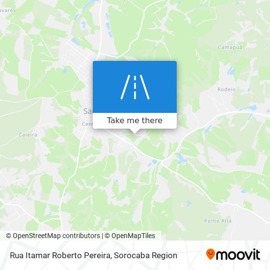 Rua Itamar Roberto Pereira map