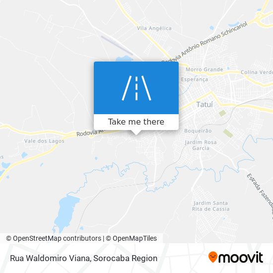 Rua Waldomiro Viana map