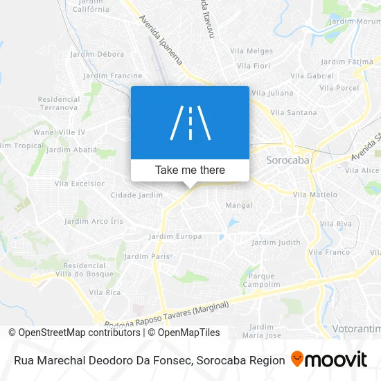 Rua Marechal Deodoro Da Fonsec map