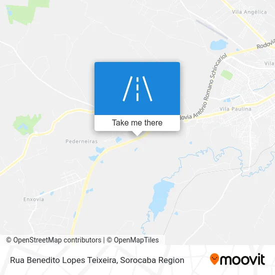 Rua Benedito Lopes Teixeira map