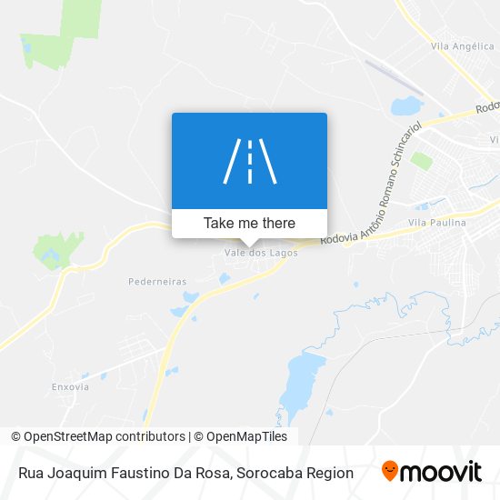 Mapa Rua Joaquim Faustino Da Rosa