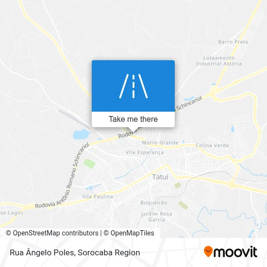 Rua Ângelo Poles map