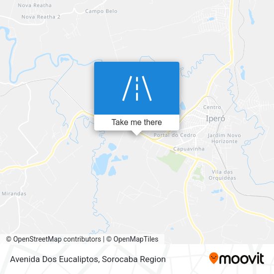 Avenida Dos Eucaliptos map