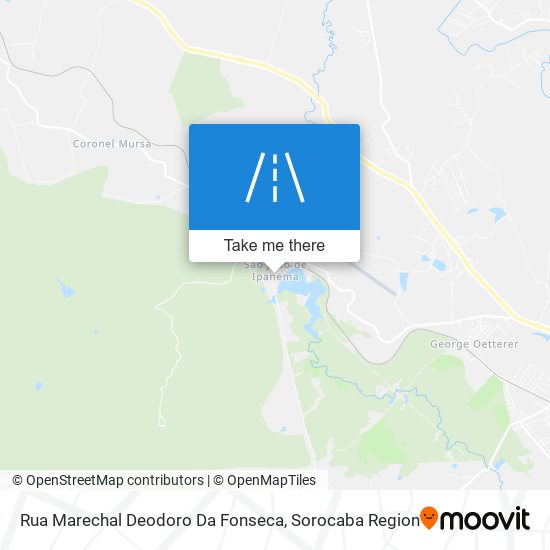 Mapa Rua Marechal Deodoro Da Fonseca