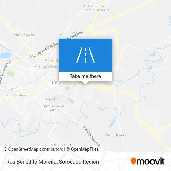 Rua Benedito Moreira map