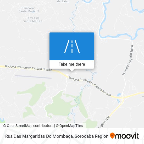 Mapa Rua Das Margaridas Do Mombaça