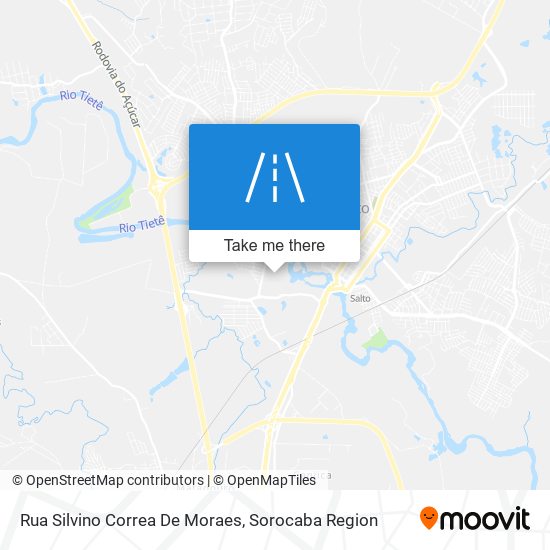 Rua Silvino Correa De Moraes map