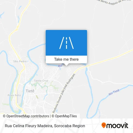 Rua Celina Fleury Madeira map