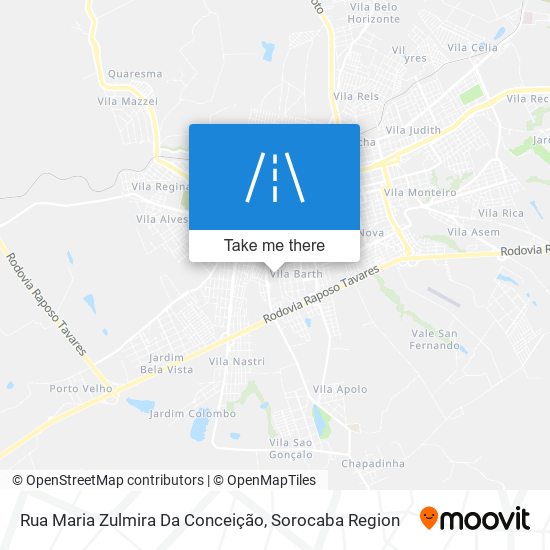 Rua Maria Zulmira Da Conceição map