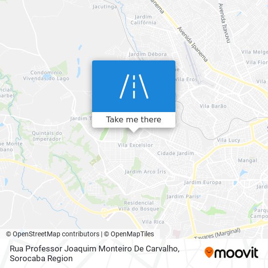 Rua Professor Joaquim Monteiro De Carvalho map