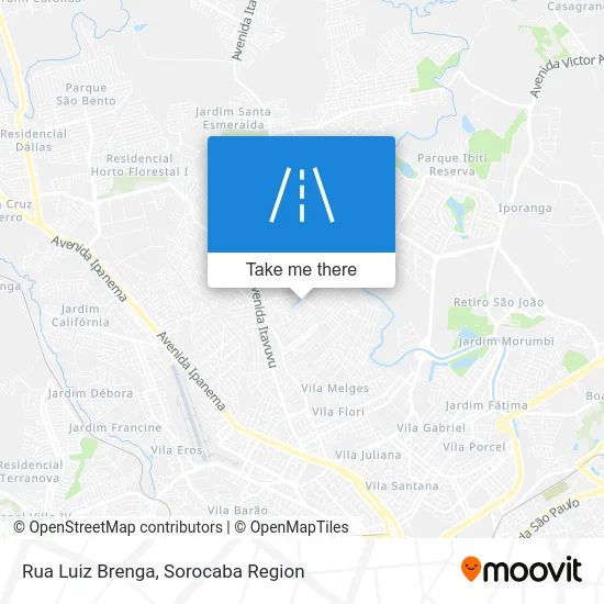 Rua Luiz Brenga map