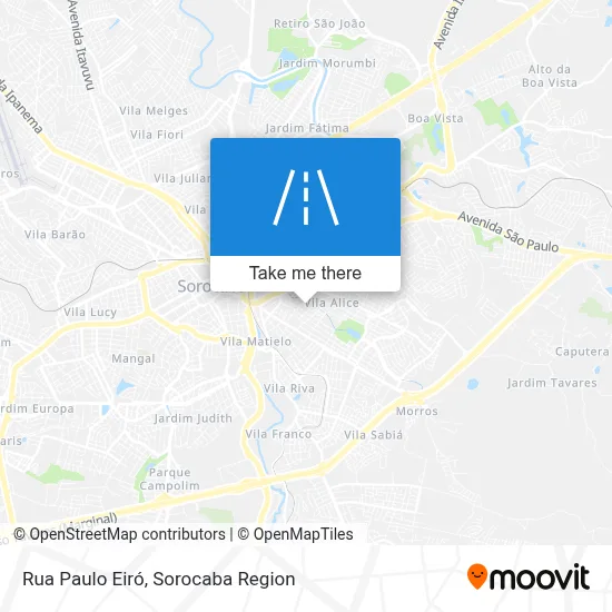 Rua Paulo Eiró map