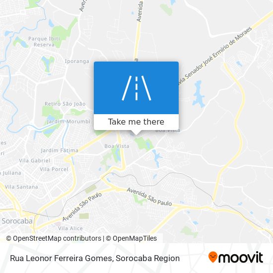 Rua Leonor Ferreira Gomes map