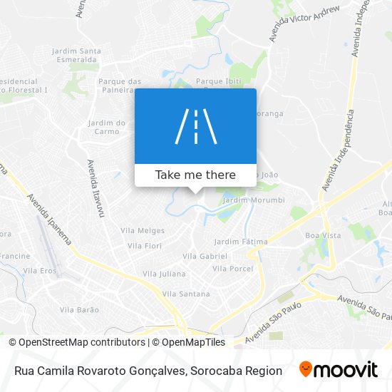 Rua Camila Rovaroto Gonçalves map