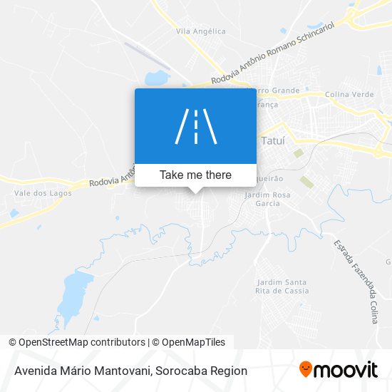 Avenida Mário Mantovani map