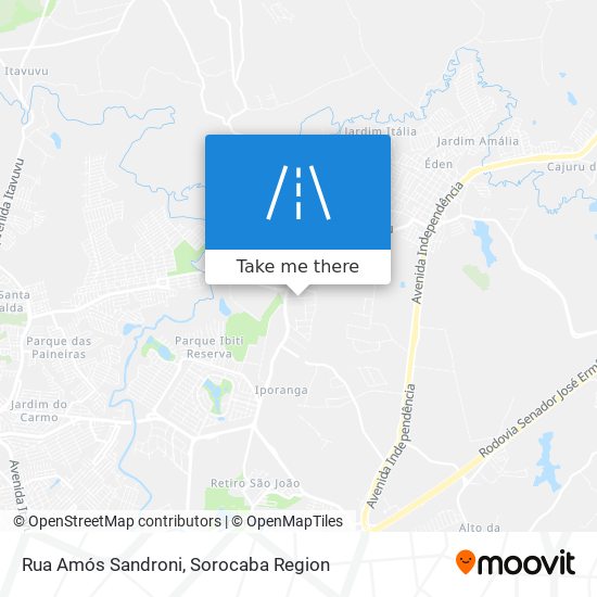 Rua Amós Sandroni map