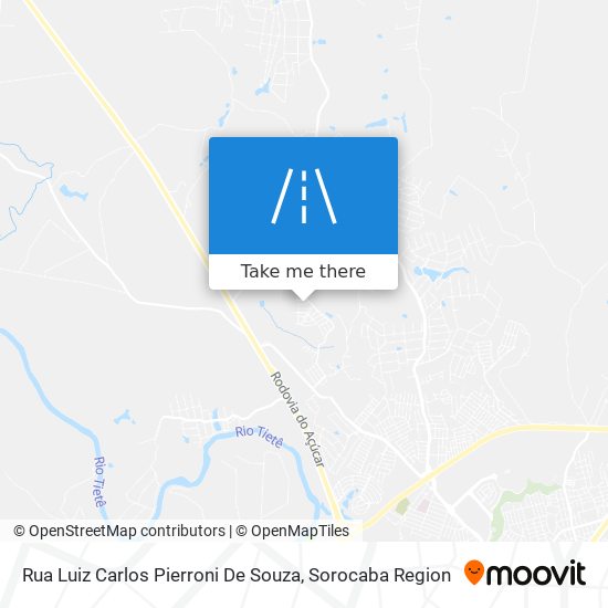 Rua Luiz Carlos Pierroni De Souza map