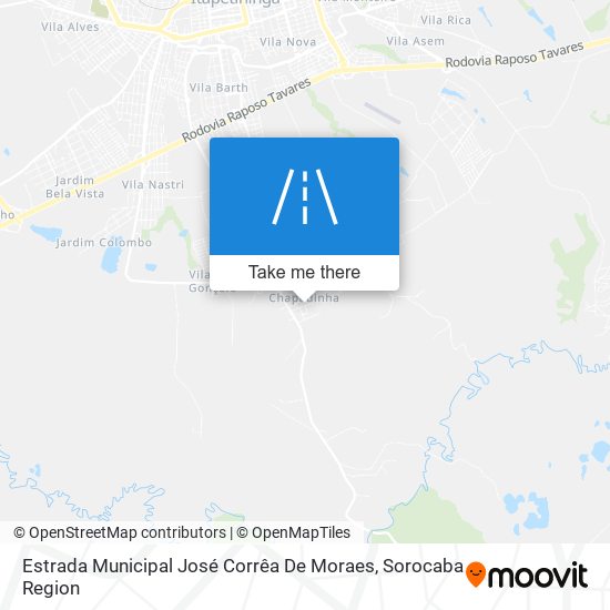 Estrada Municipal José Corrêa De Moraes map