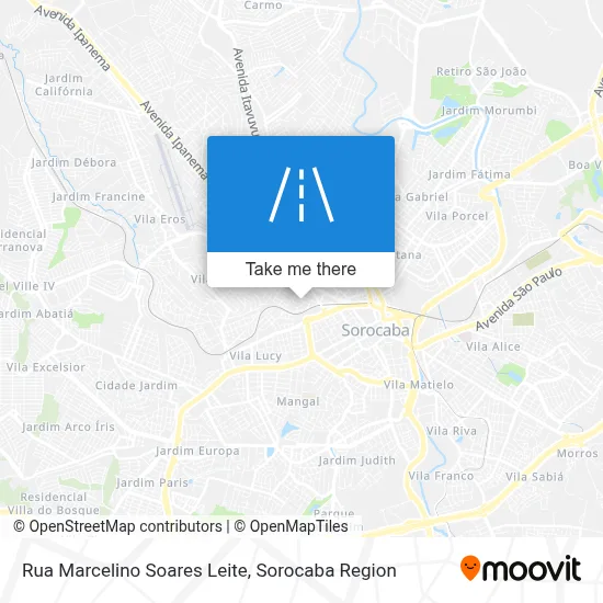 Rua Marcelino Soares Leite map