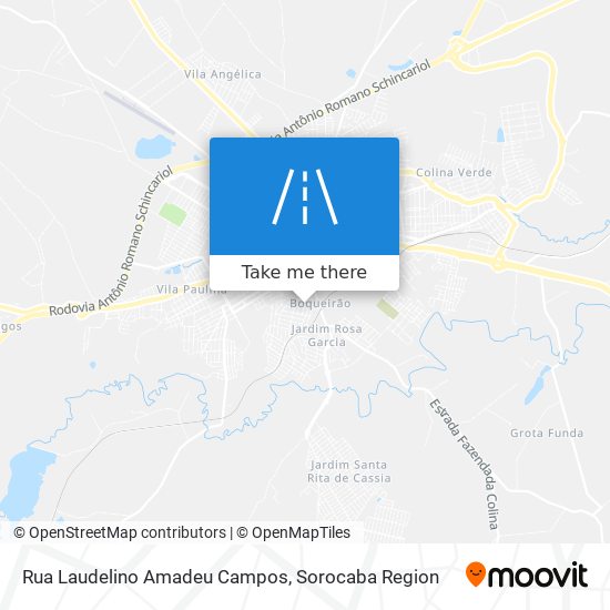 Rua Laudelino Amadeu Campos map