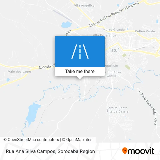 Rua Ana Silva Campos map