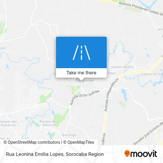 Rua Leonina Emília Lopes map