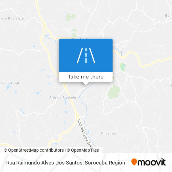 Mapa Rua Raimundo Alves Dos Santos