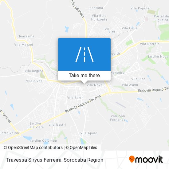 Travessa Siryus Ferreira map